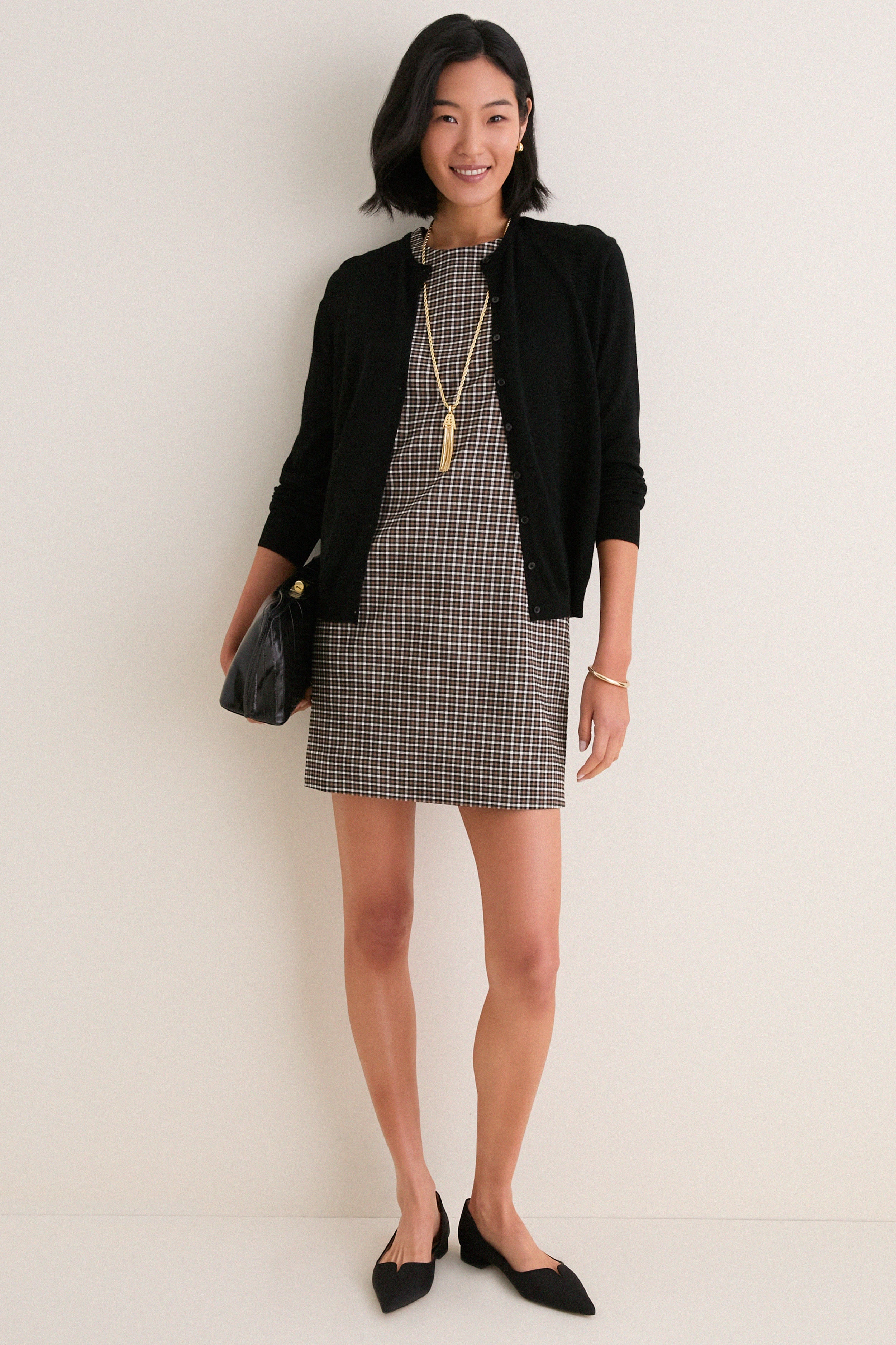 Foxhall Check Yvette Shift Dress | Tuckernuck