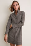 Foxhall Check Bessette Mini Dress