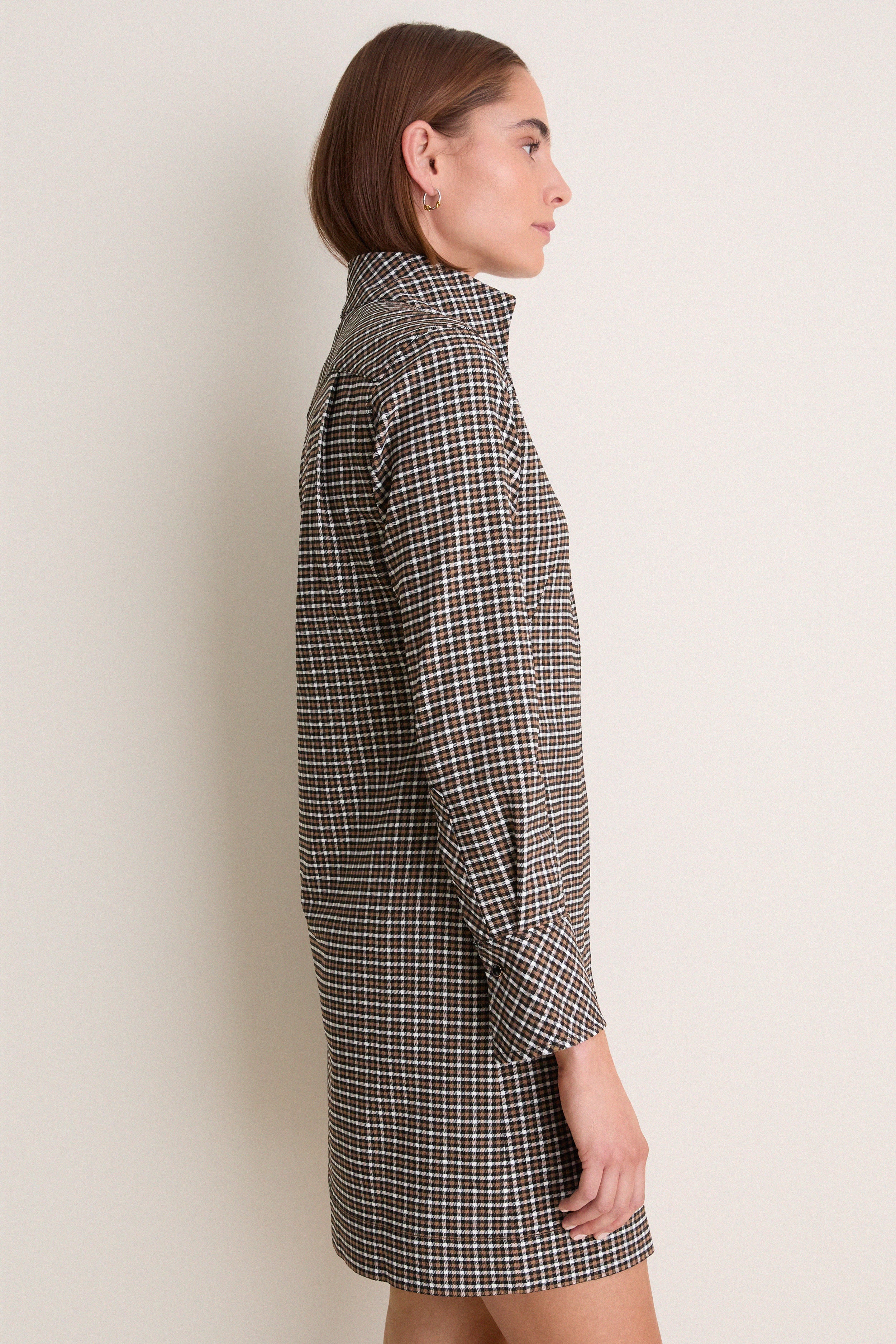 Foxhall Check Bessette Mini Dress | Tuckernuck