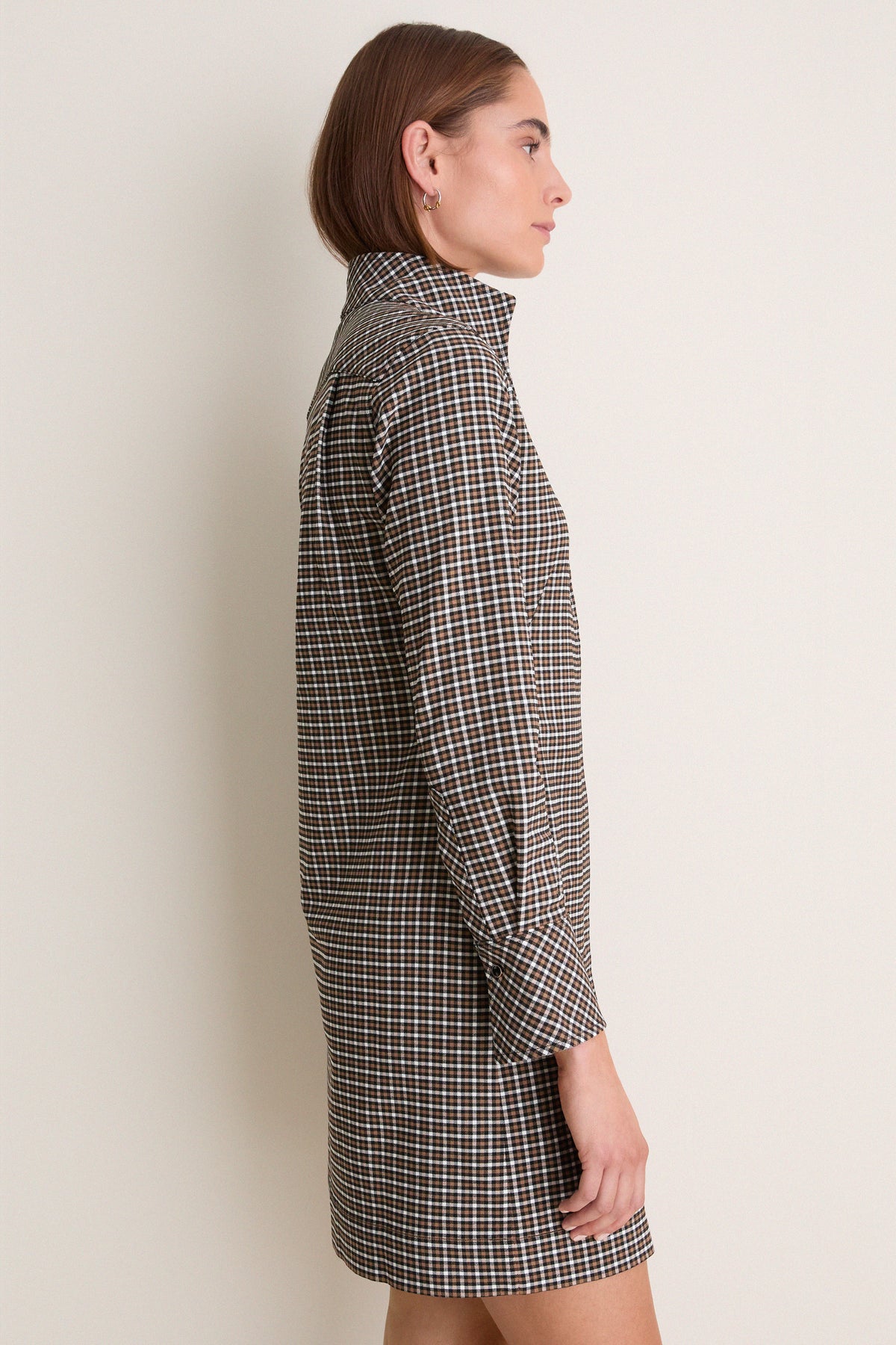 Foxhall Check Bessette Mini Dress