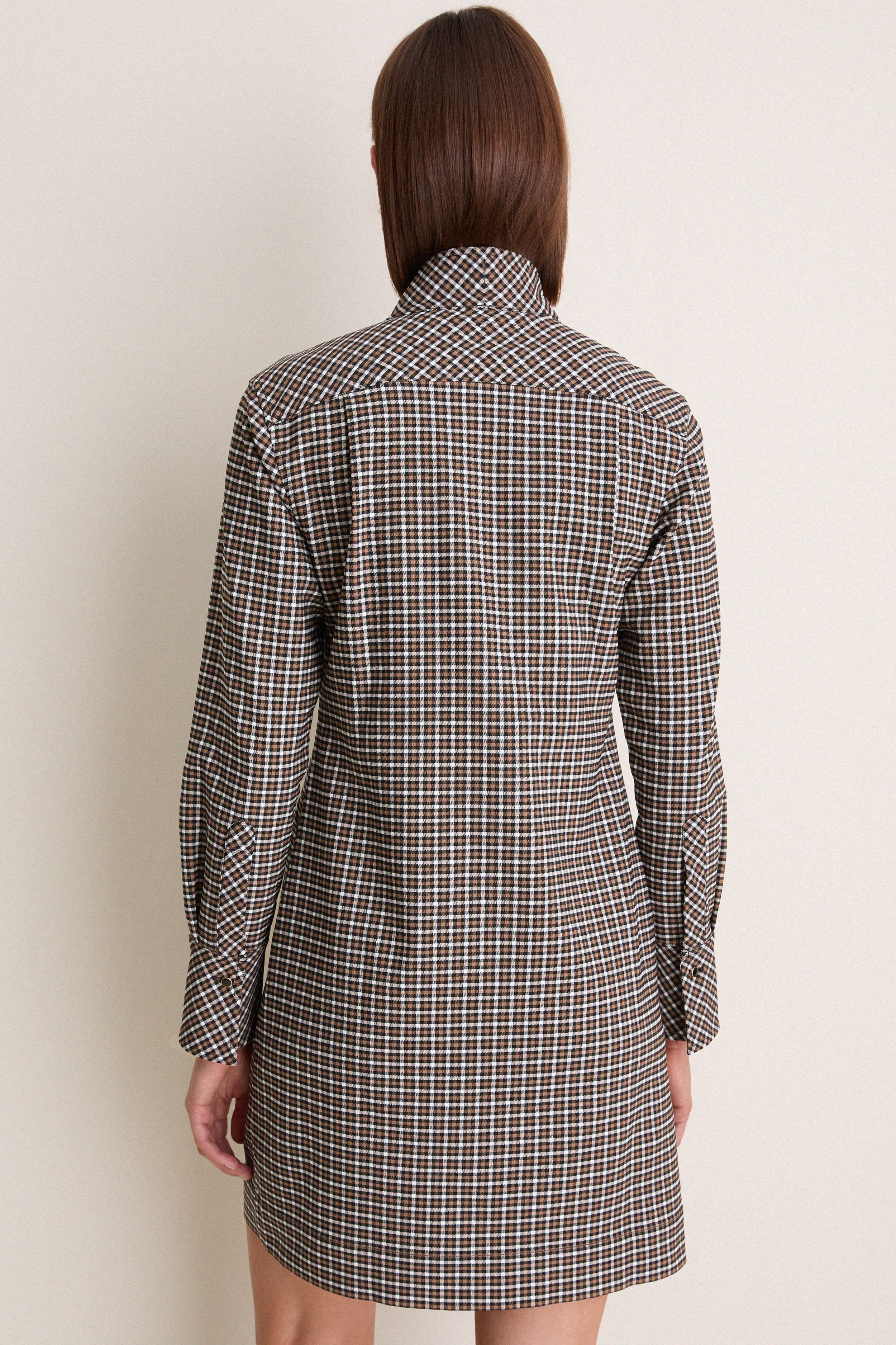 Foxhall Check Bessette Mini Dress | Tuckernuck