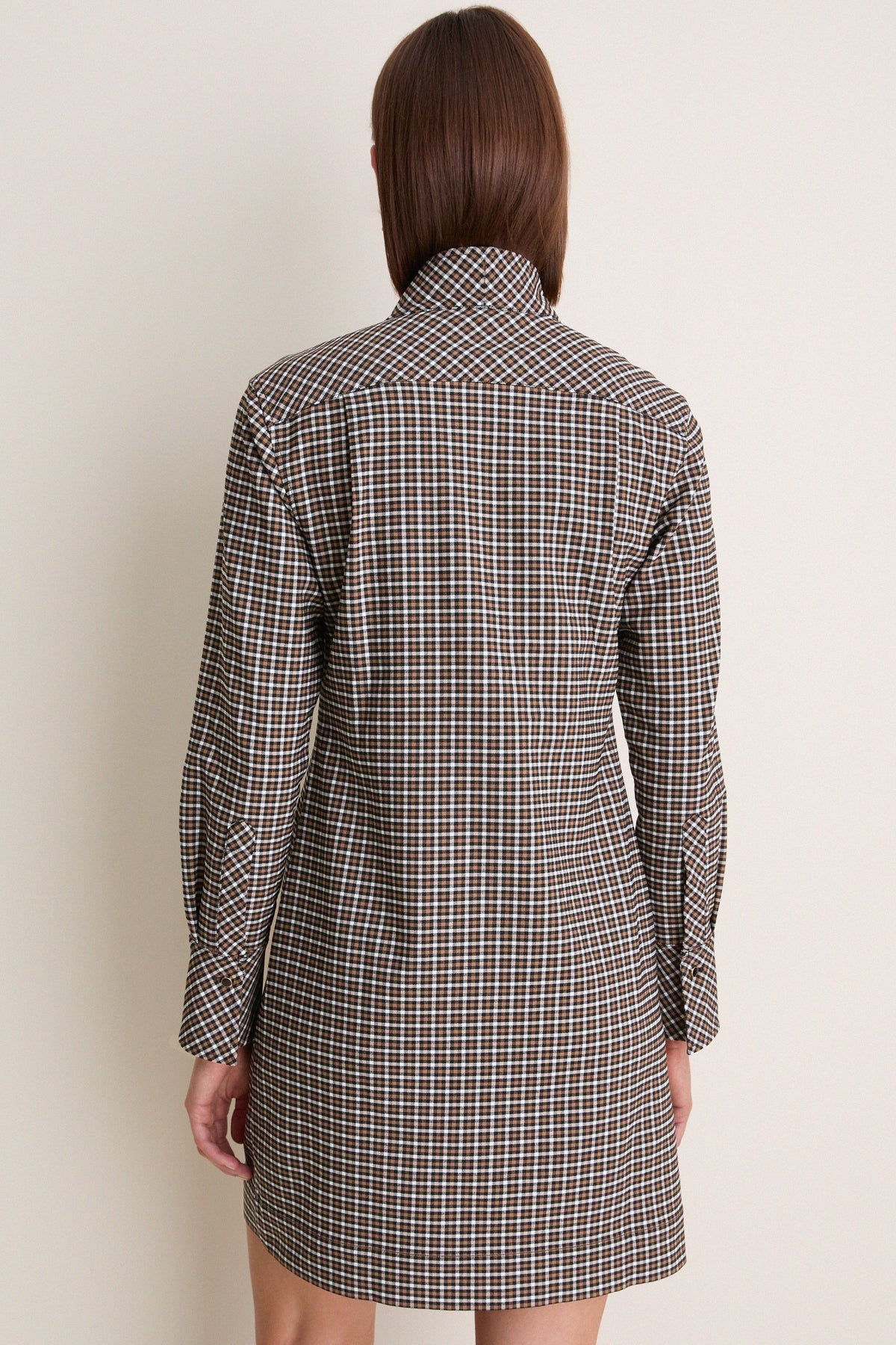 Foxhall Check Bessette Mini Dress