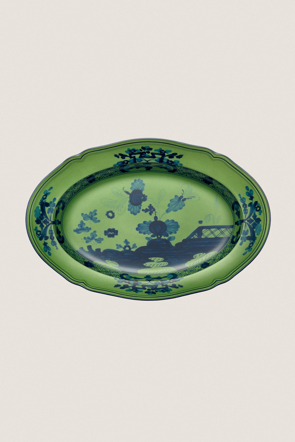 Oriente Italiano Malachite Pickle Dish