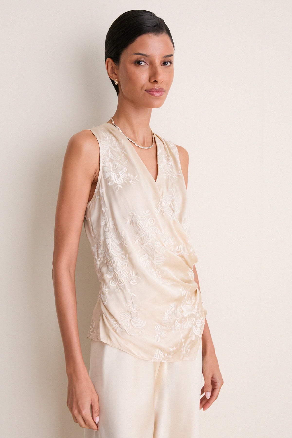Champagne Madison Top