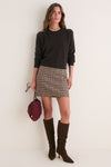 Cambridge Houndstooth Tabor Skirt