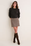 Cambridge Houndstooth Tabor Skirt