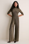 Gold Metallic Deja Pants