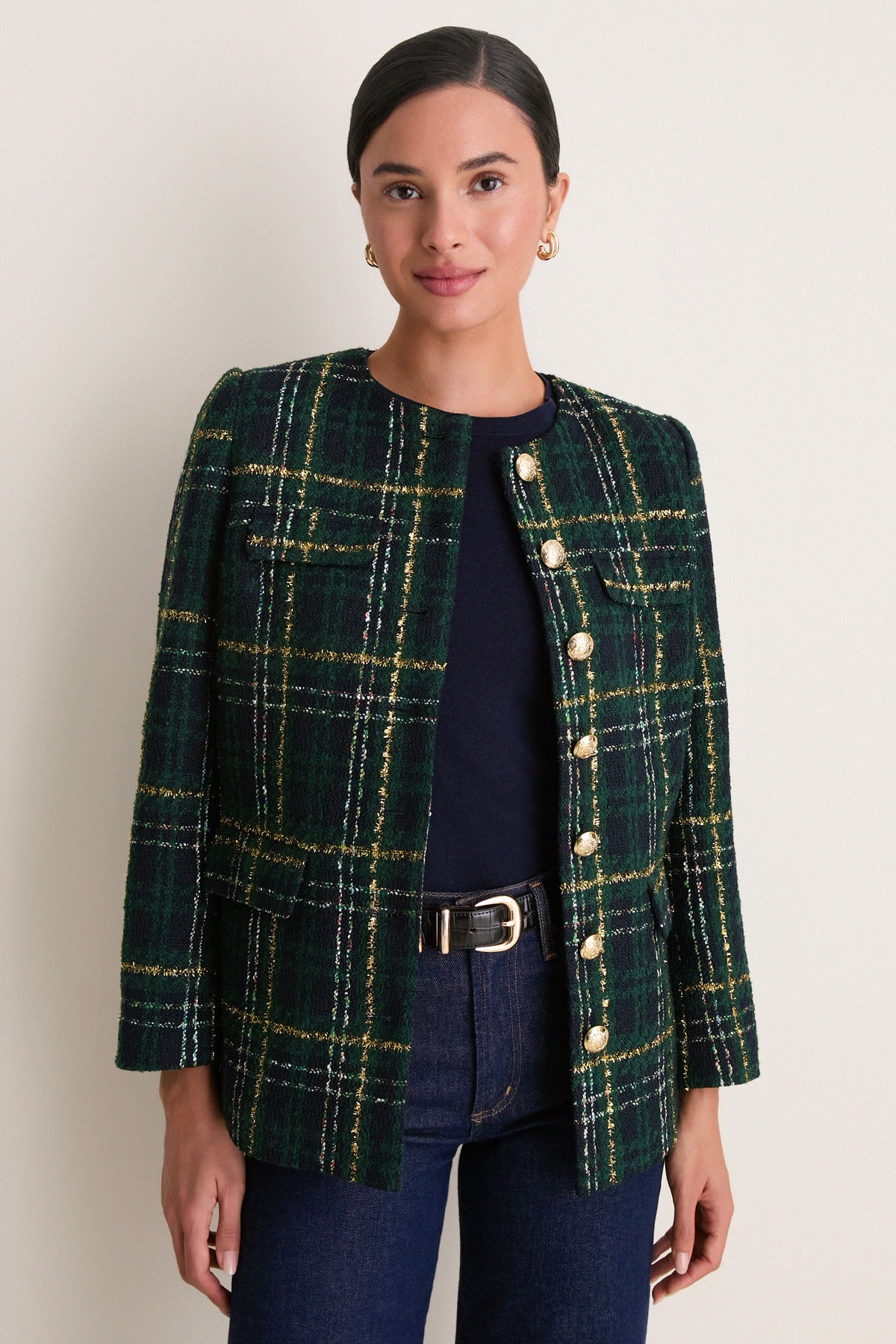 Green Tweed Jennings Jacket