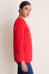 Red Tweed Jennings Jacket
