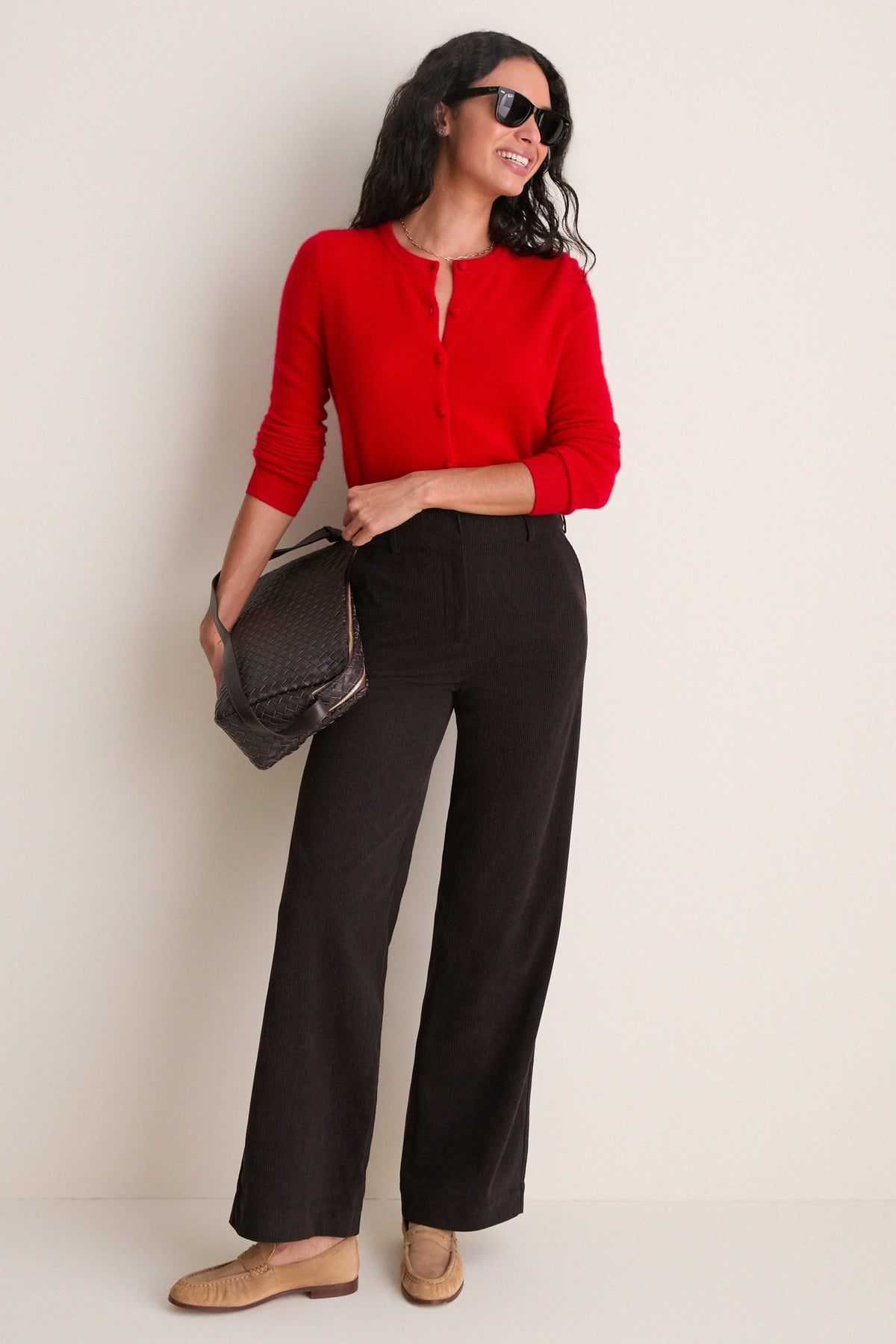 Dark Chocolate Brown Wide Wale Corduroy Hunter Pants