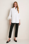 Black Embellished Audrey Pant