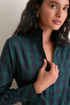 Blackwatch Taffeta Bessette Button Down