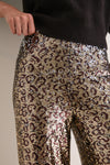 Leopard Sequin Tatum Pants