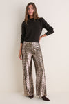 Leopard Sequin Tatum Pants