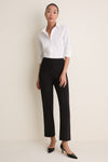 White Wrinkle Resistant Elle Slim Button Down