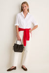 White Classic Cotton Nadine Button Down