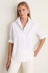 White Classic Cotton Nadine Button Down