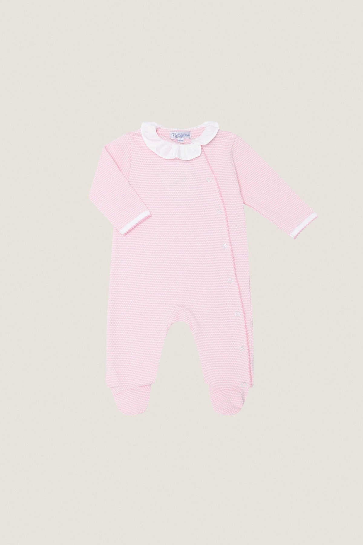 Pink Bubble Crossover Footie