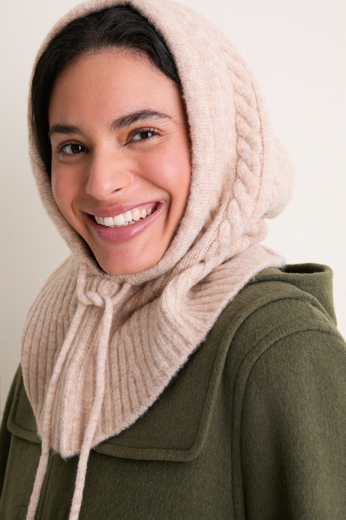 Sandstone Knit Balaclava