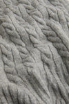 Gray Knit Balaclava