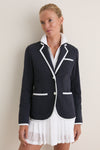 Navy and White Andrews Sport Blazer