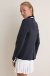 Navy and White Andrews Sport Blazer