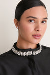 Black Embellished Sofia Stitch Shirt