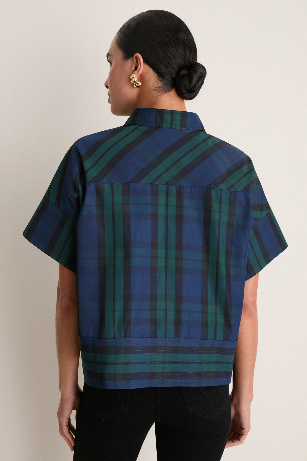 Blackwatch Taffeta Sofia Shirt
