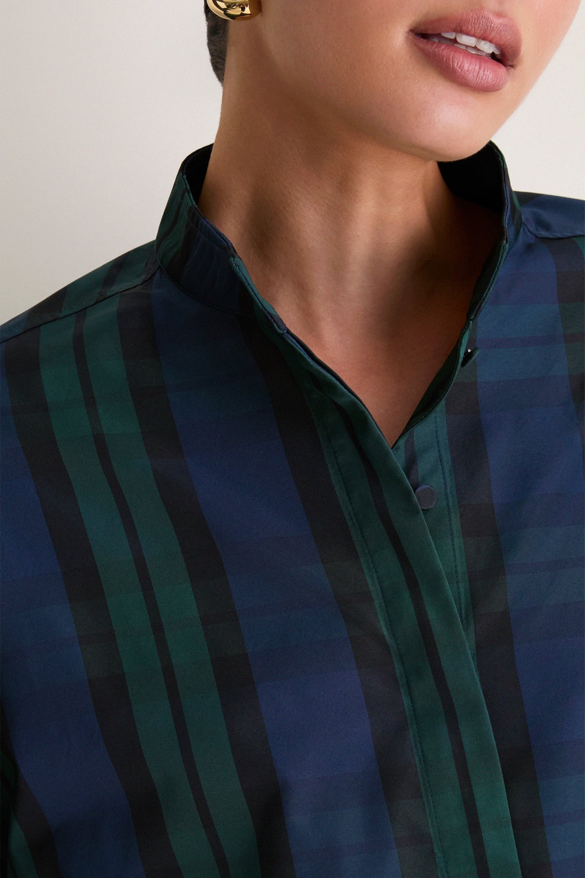 Blackwatch Taffeta Sofia Shirt