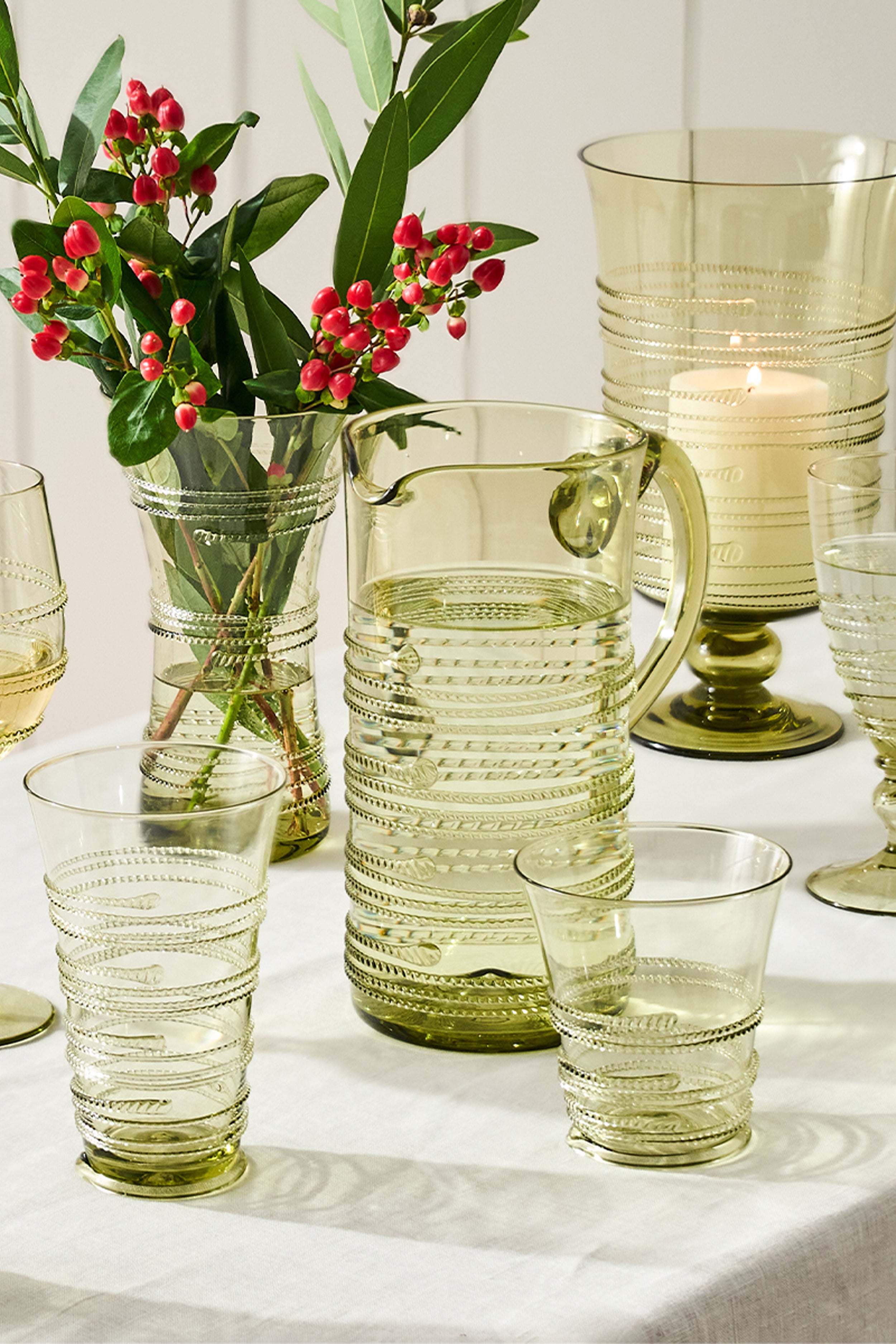 Green Ella Large Tumbler