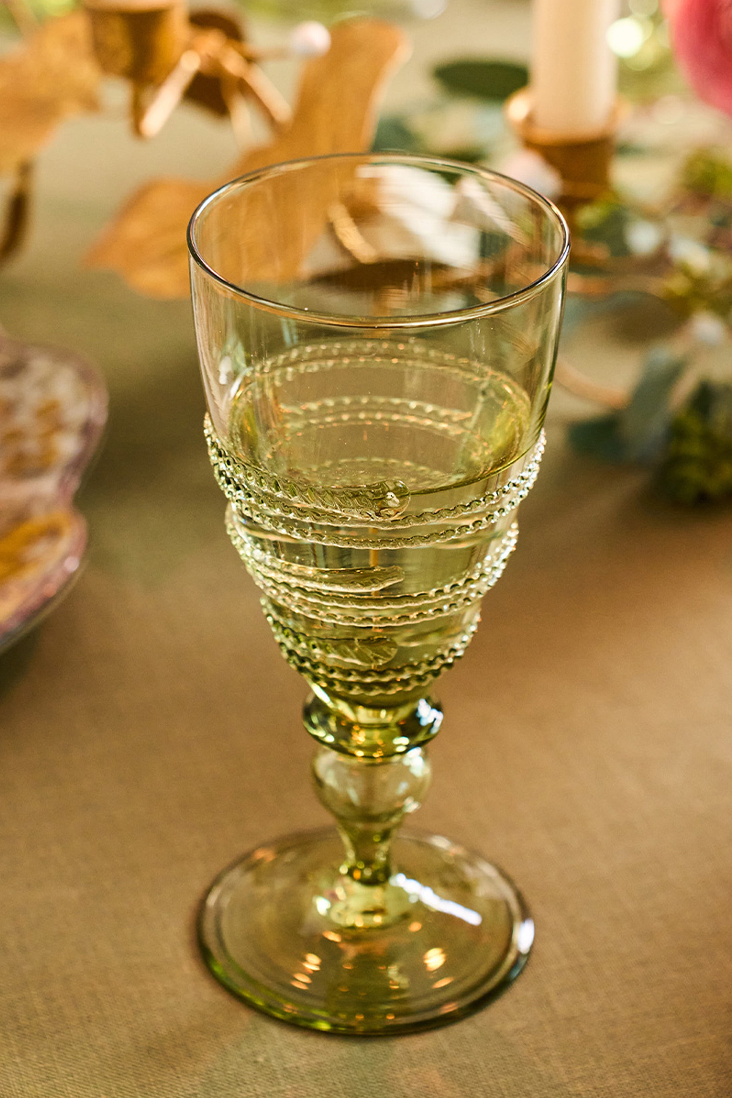 Green Ella Goblet