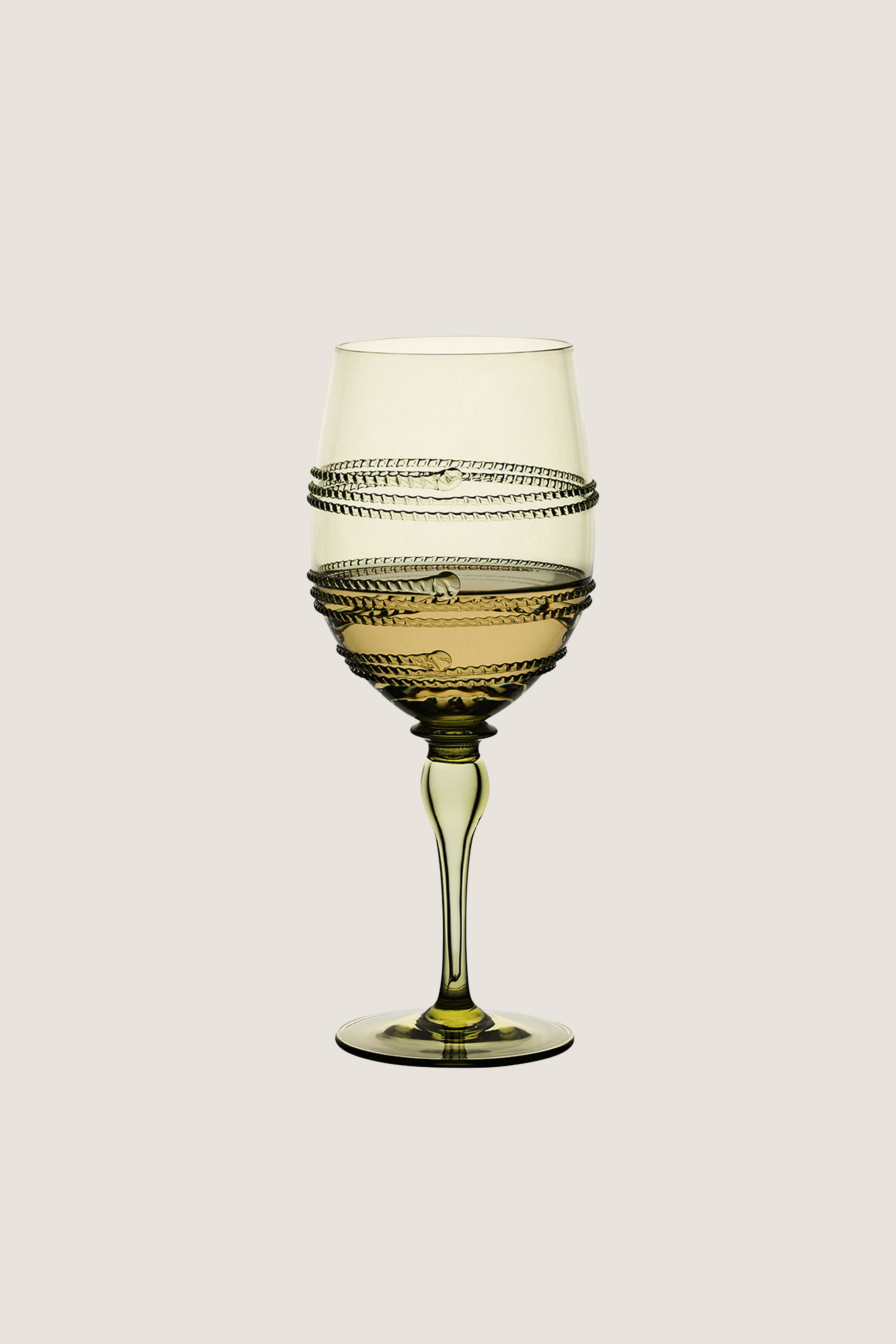 Green Ella Wine Glass