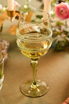 Green Ella Wine Glass
