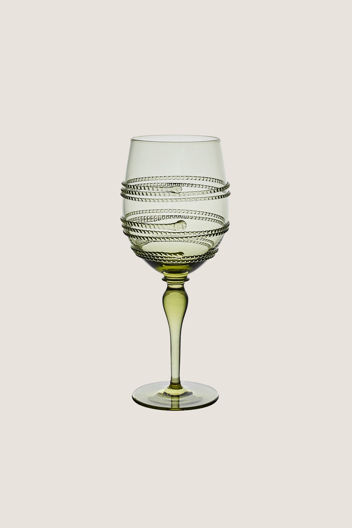 Green Ella Wine Glass
