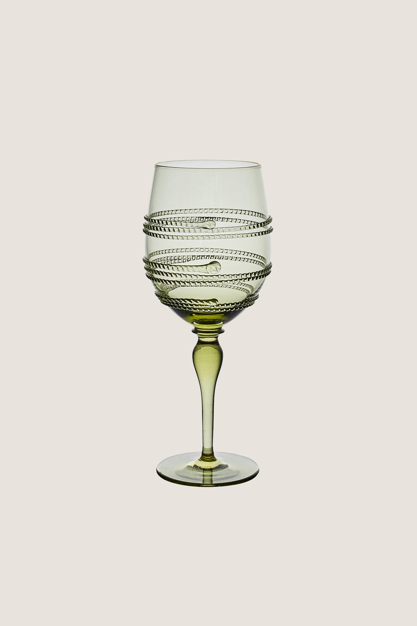 Green Ella Wine Glass