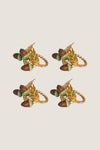 Forest Walk Acorn Napkin Ring (Set of 4)