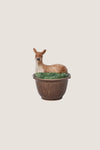 Forest Walk Deer Bowl with Lid