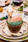 Forest Walk Deer Bowl with Lid