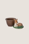 Forest Walk Deer Bowl with Lid