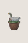 Forest Walk Duck Bowl with Lid