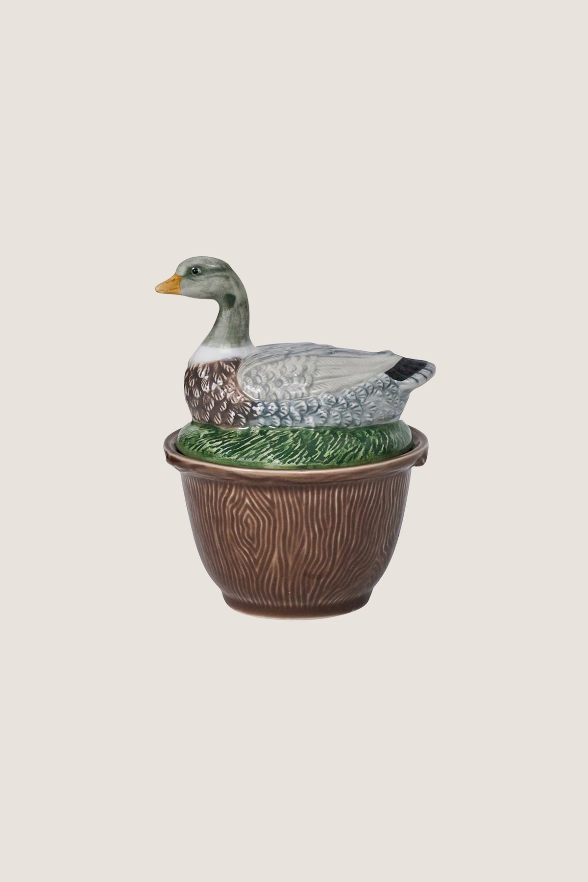 Forest Walk Duck Bowl with Lid
