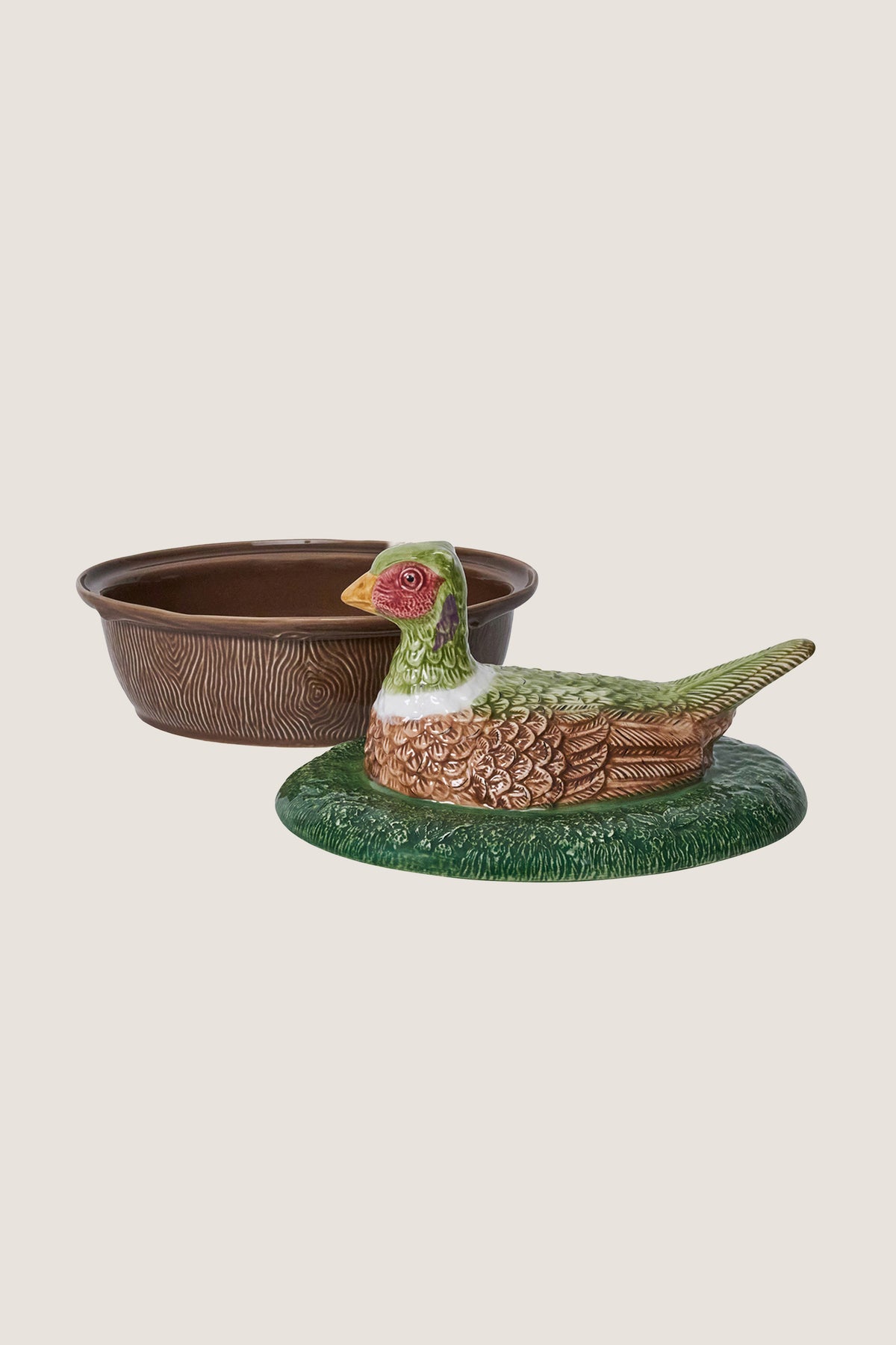Forest Walk Pheasant Baker with Lid