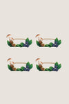 Forest Walk Mushroom and Acorn Place Card Holder (Set of 4)