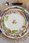 Forest Walk Animal Dessert-Salad Plate Assorted (Set of 4)