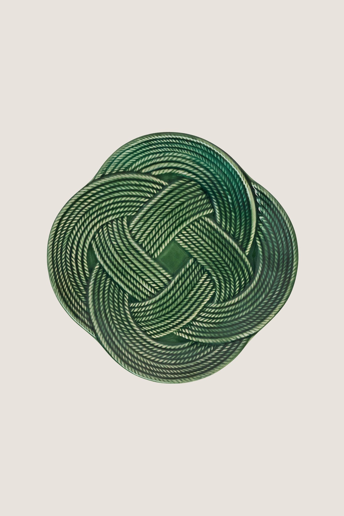 Basil Le Panier Mystic Knot Dessert-Salad Plate