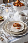Whitewash Le Panier Mystic Knot Charger-Platter