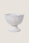 Whitewash Le Panier Mystic Knot Footed Bowl