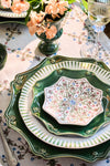 Basil Berry and Thread Scalloped Charger-Platter