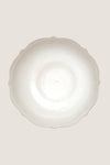 Whitewash Berry and Thread 11" Footed Fruit Bowl