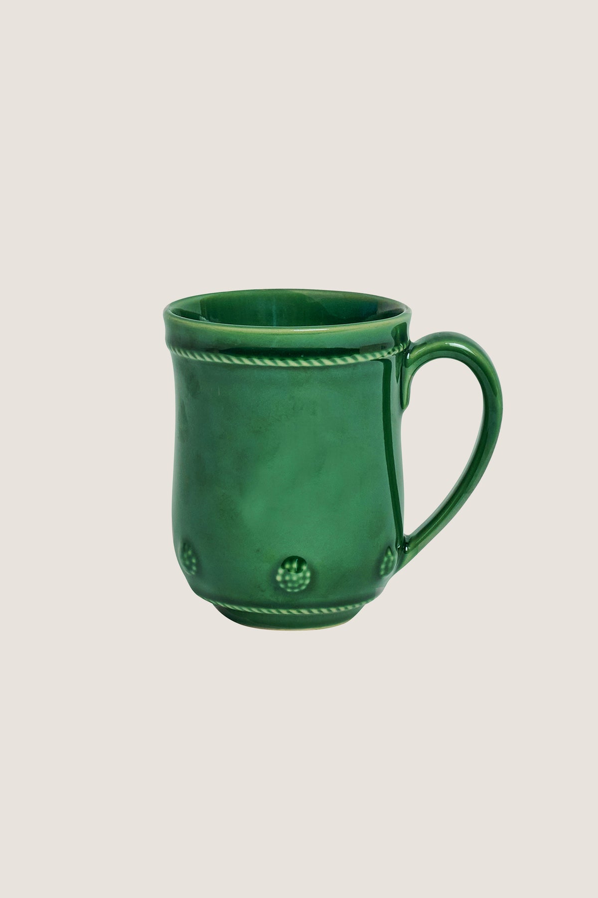 Basil Berry and Thread Flared Mug